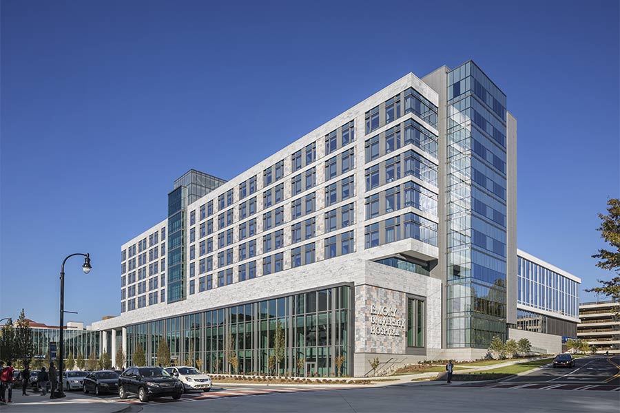 Emory Healthcare J Wing Exterior