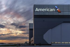 American Airline Hanger II Dusk Detail