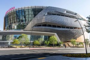 T Mobile Arena Side Exterior