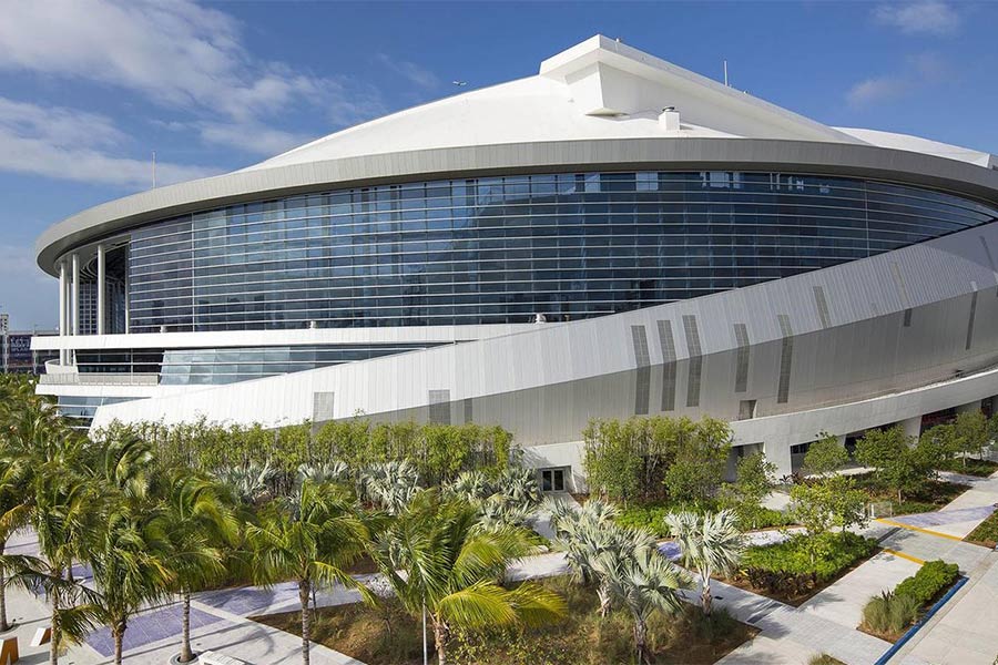 Marlins Ballpark Exterior