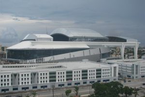 Marlins Ballpark Stadium Exterior