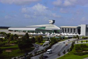 Top View of Miami International Airport