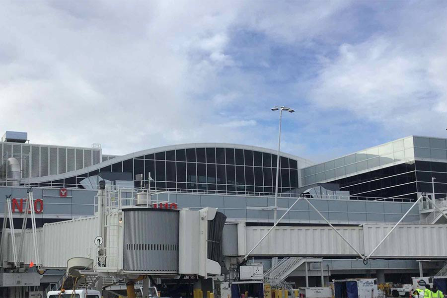 Exterior of Sea Tac - North Satellite Renovation and Expansion