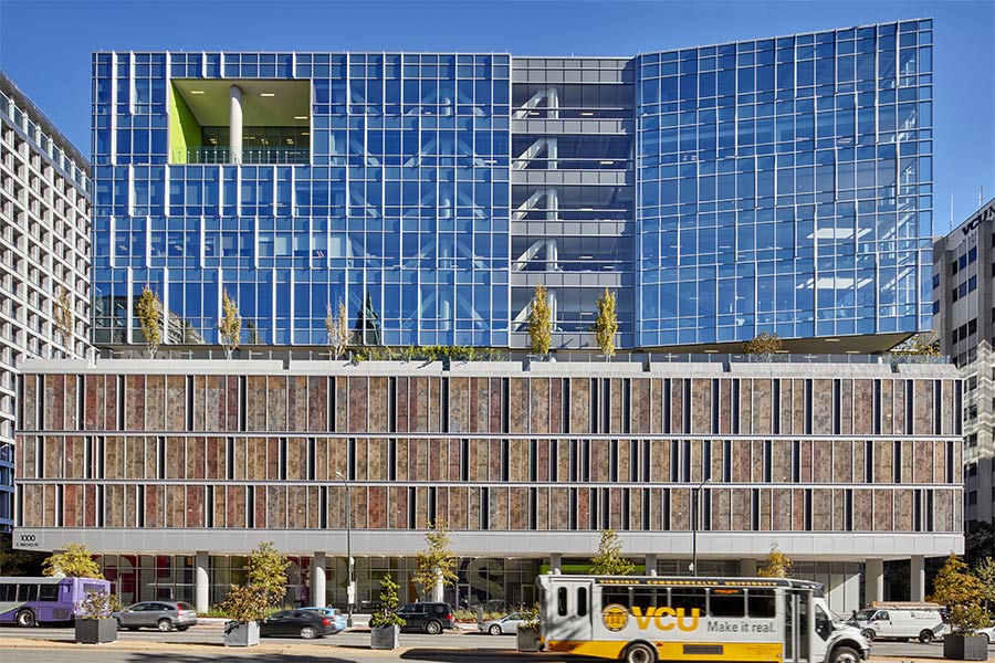 VCU Childrens Hospital Exterior