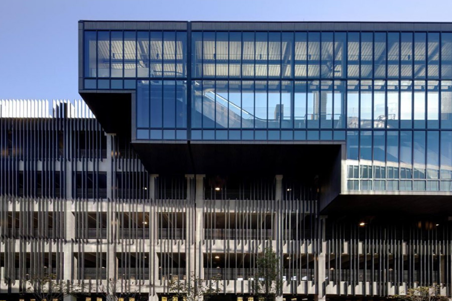 Centene Parking garage exterior