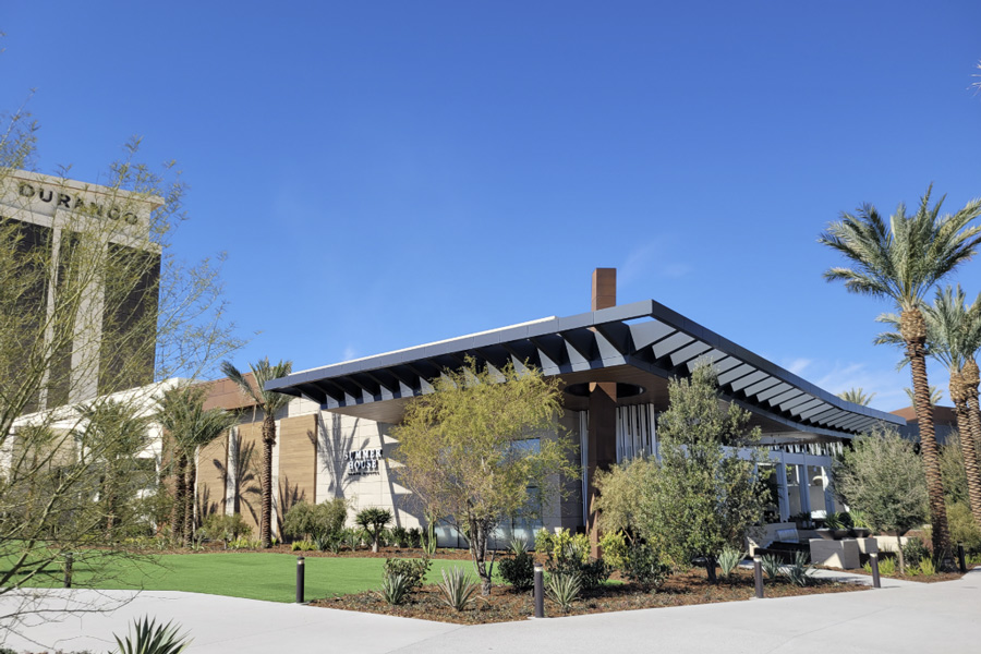 Exterior of the Durango casino and hotel.