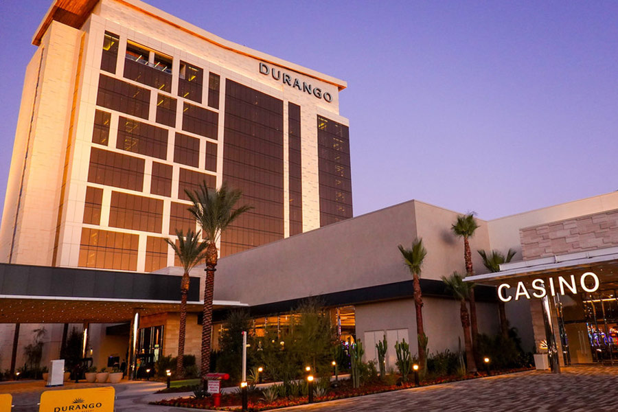 Exterior of the Durango hotel and casino
